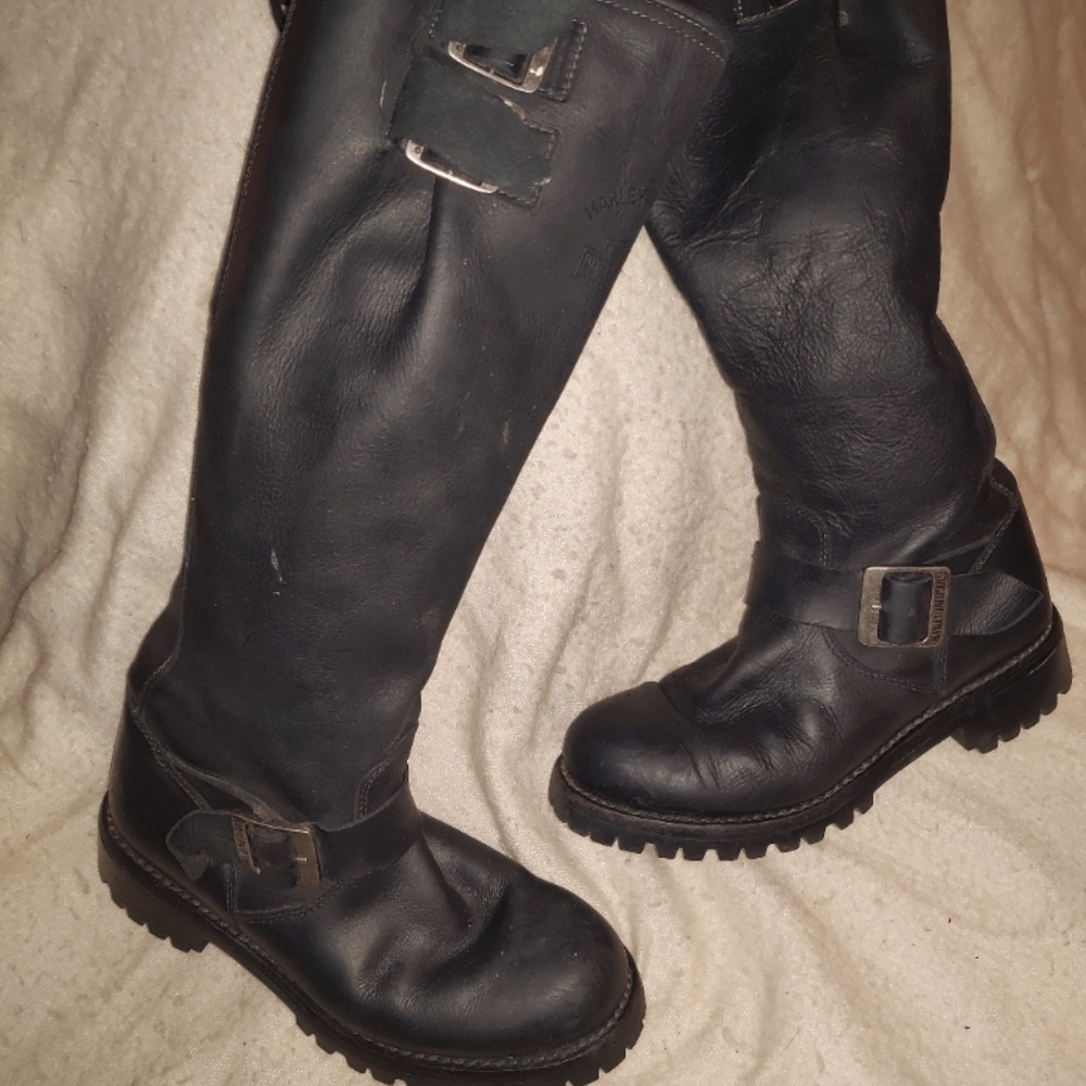Womans Harley Davidson Engineer Boots
